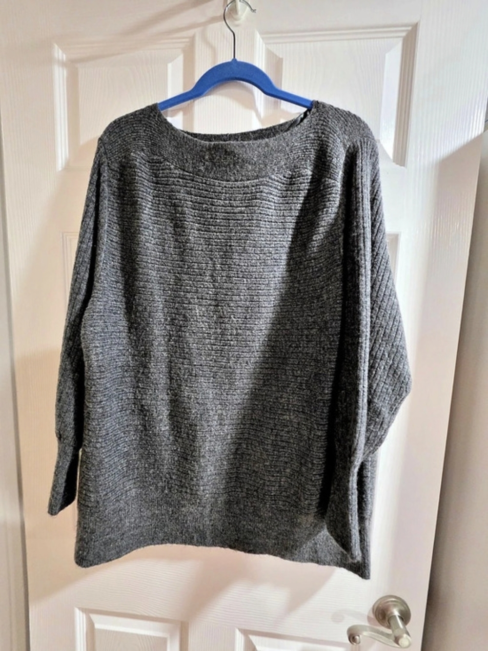 Lane Bryant Crew Neck Sweater Gray -Size 14/16- Like New